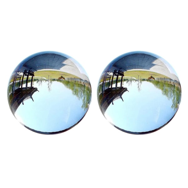 2 kpl 40 mm kirkas lasi kristallipallo parantava pallo valokuvaus rekvisiitta lahjat