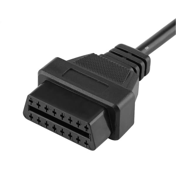 38-pins til 16-pins OBD2 Adapterkabel for Iveco lastebil