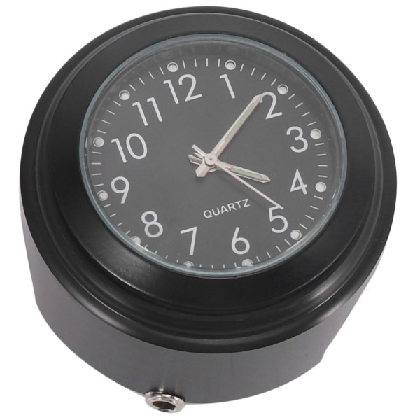 Motorsykkel Quartz Clock 7/8-tommers vanntett sykkelstyremontering Klokke Aluminium lysende klokke Unive