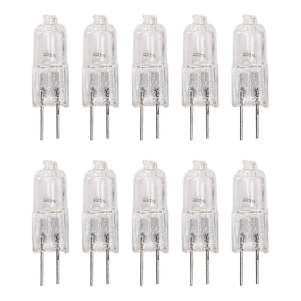 10w G4 Halogen Lys Lampe - Varmt Hvidt Lys (Pakke med 10)