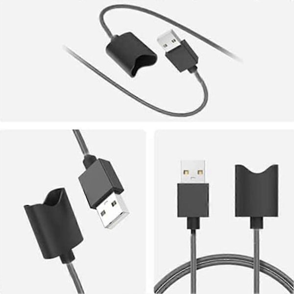 USB-interface opladningskabel til Vuse Alto magnetisk opladerledning Universal design 45 cm (sort USB-A