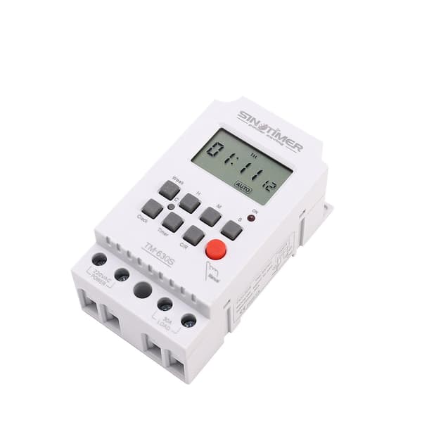 Sinotimer Tm630s-2 220v Sekundtursstyring Timer Switch Stor Skærm Digital Display Varmt Stik Spænding O