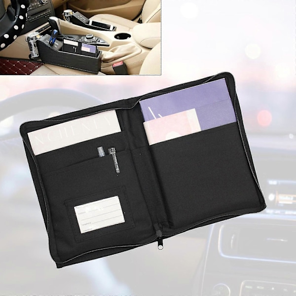 Rejsepose Kit Fil Dokumenttaske Opbevaring Auto Lastbil Udskiftningspose