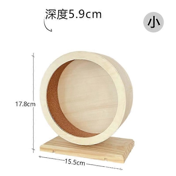 17,8 cm trestativ hamsterhjul Stille hjul for hamstere, marsvin, pinnsvin, chinchillaer