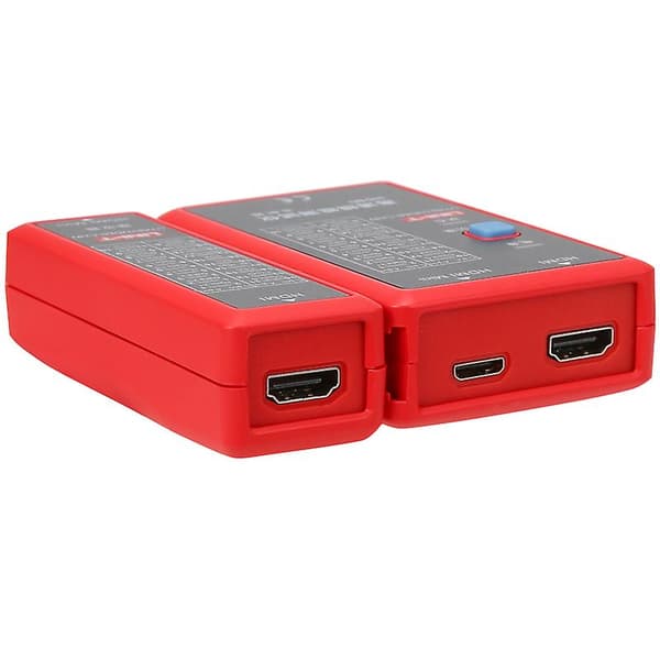 Uni-t Ut681hdmi Kabeltestare Hdmi / Mini-hdmi Högupplöst Datakabeltestare Manuell / Automatisk Avstängning