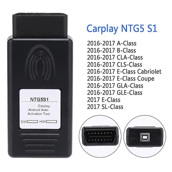 Ntg5s1 Ntg5 S1 Carplay til Carplay og Androidauto Auto Obd2 Aktiveringsværktøj til 2016-2017