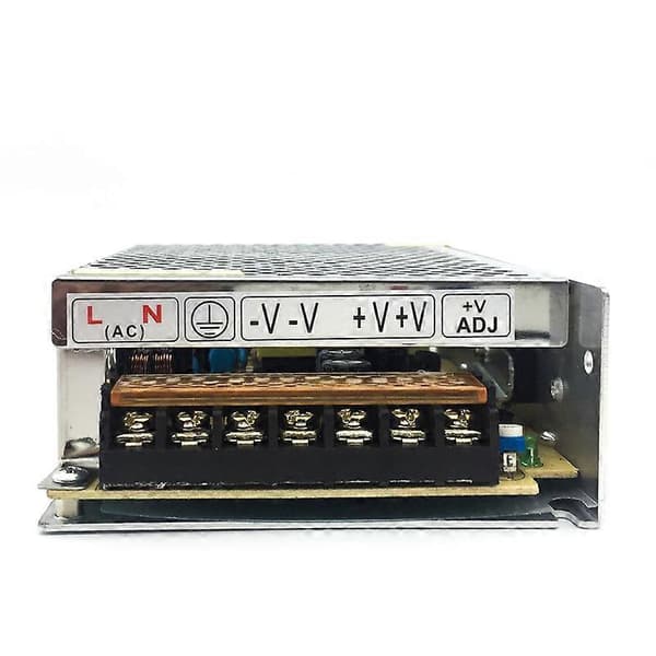 Spenningomformer - For LED-striper - 110V/220V AC til 12V 10A DC - 120W.