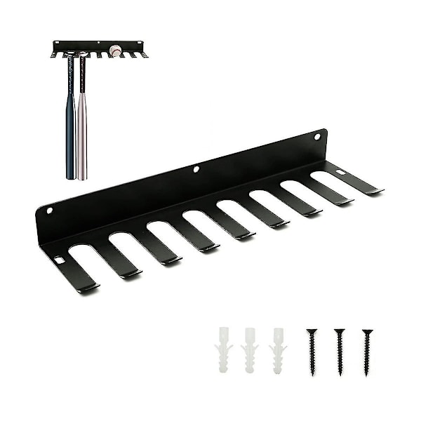 1 stk. Multi-Gym udstyrsopbevaringsstativ modstandsbånd opbevaringsbøjle vægtstangstativ Heavy Duty Gym Rack