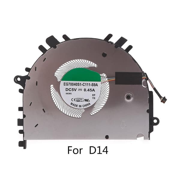 Bærbar computer Cpu Radiator Dc5v 0.45a 4pin Køleventilator Til Huawei Matebook D14
