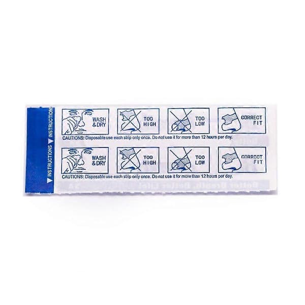50 stk. Bedre Pust Nesestrips, Pust Bedre og Sov Bedre, Reduser Snorking
