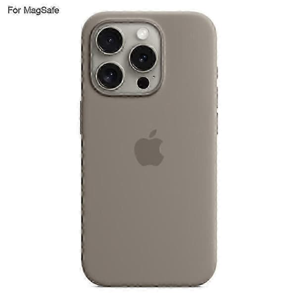 iPhone 15 Pro Max Cover: MagSafe-kompatibelt flydende silikonebagcover