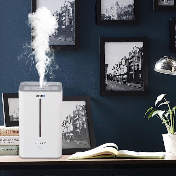 26W Effekt 4L Stor Vandtank Luftfugter med Aromaterapi