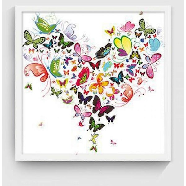 Wekity Blomsterfe Väggkonst Canvas Print Poster, Enkel Mode Vattenfärgskonst Ritning Dekoration för Hem Vardagsrum Sovrum Kontor och Barnkammare