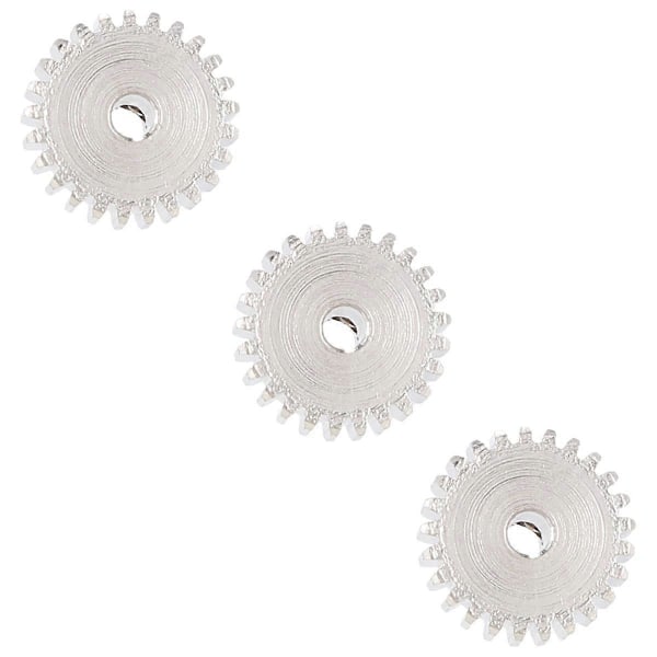 3KPL 3,175 mm Akseli Metallinen Hammaspyörä Moottorin Hammasratas 32DP 48DP 64DP M0.6 M0.8 1/10 1/8 RC Auto 3650 3660, 25t