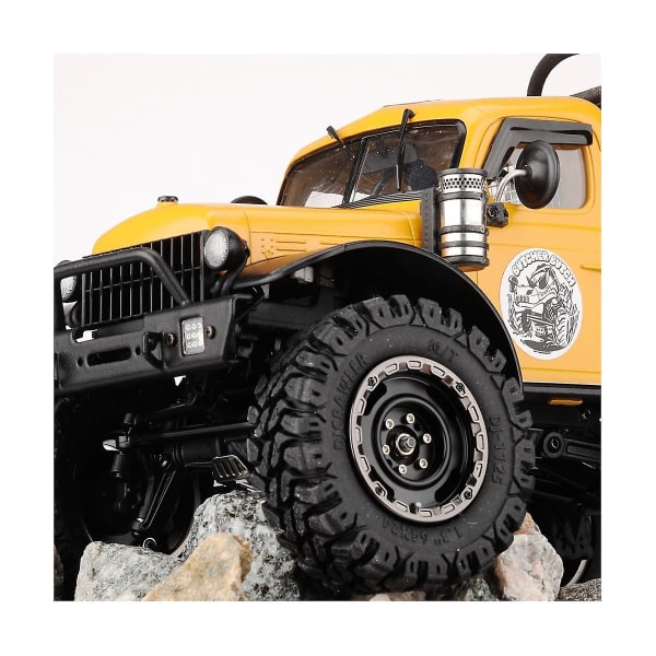 4 st 64mm 1.33 tum Super Mjuka Däck för 1/18 1/24 RC Bil Axial Scx24 Ax24 Trx4m Fms Fcx24