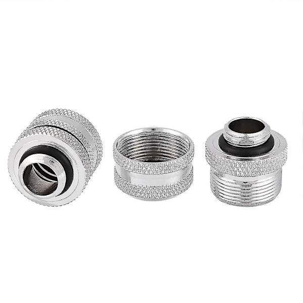 14MM Stiv Hård Rør Vandkølingssystem Kompressionsfitting - 2 stk