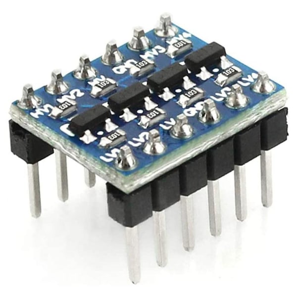 10 stk. 4-kanals Iic I2c niveaukonverter Bi-directional modul 3.3v til 5v Shifter til (pakke med 10)