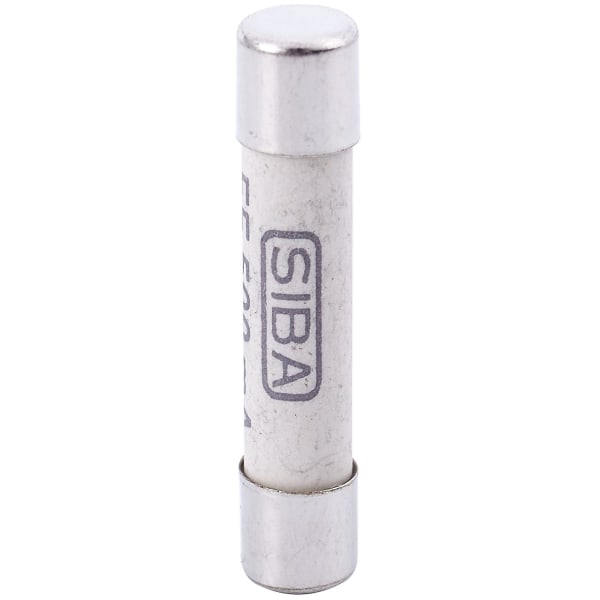 5 Pcs Silver+white Ceramics 1000v 500ma 6.3 X 32mm White Ceramic Fuse For Multimeter 3*0.5*0.5cm