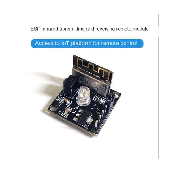 ESP8285 ESP-01M IR-sender/mottaker Wifi trådløst modul fjernkontrollbryter utviklingslæringskort