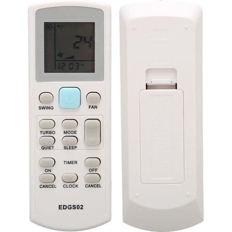Erstatningsfjernkontroll for DAIKIN APGS02 ECGS02 klimaanlegg