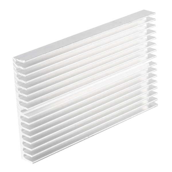 100*60*10mm DIY Jäähdytin Alumiiniritilä Jäähdytyselementti Siru IC LED Tehotransistorille YEMAA