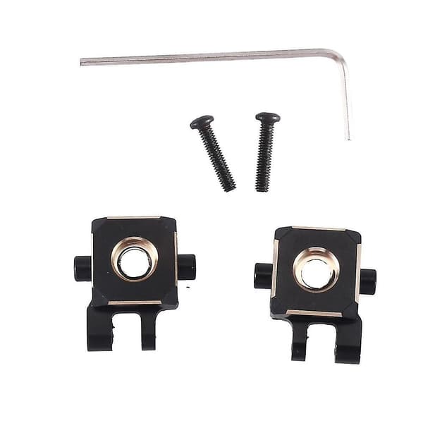 2 stk. Messing Styrestykke Styrespindel 9737 For Trx4m 1/18 Rc Crawler Bil Oppgraderingsdeler Tilbehør