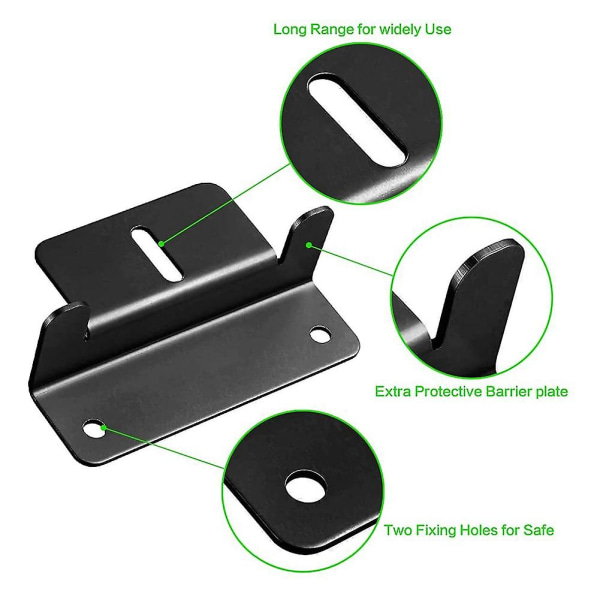 Solcellepanel Monterings Z-brakett Solenergi Panel Braketter Tak Solcellepanel Holder For Bobil, Båt, Bil