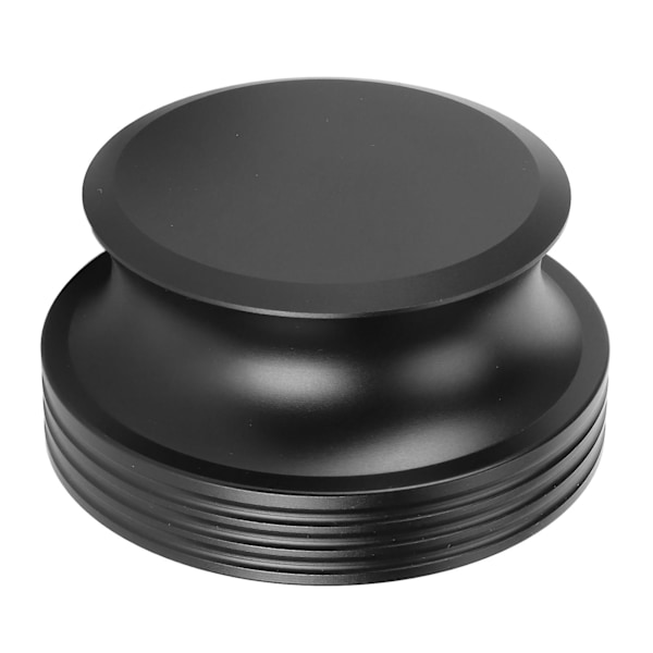 LP Vinyl Skivspel Skivstabilisator Aluminiumlegering HiFi Skivtyngd Stabilisator Vibrationsreducerare för Skivspel Svart