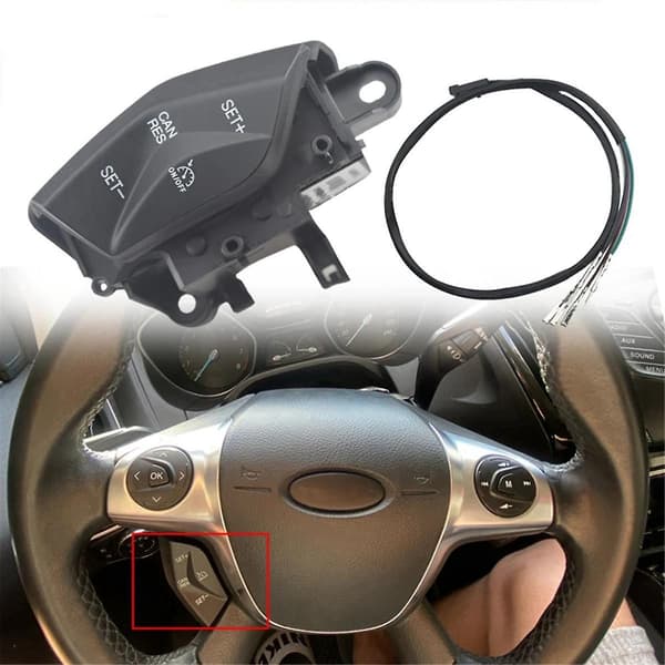Styrehjuls Hastighetskontrollbryter Cruise Control System for Focus 3 Kuga