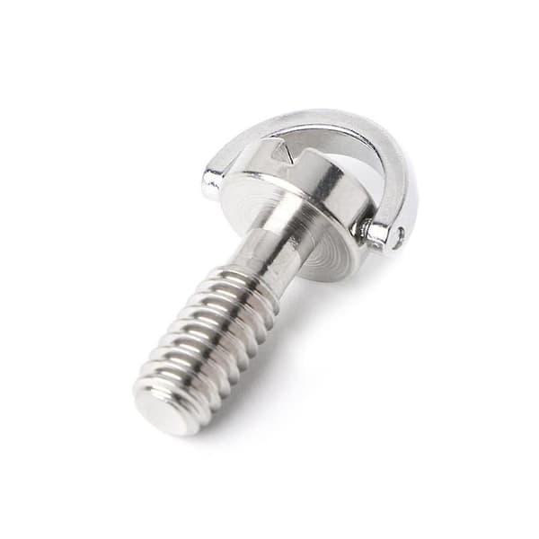 D Skruv 1/4'' Metall Hane Gänga Stativfäste Snabb Kameraskruv