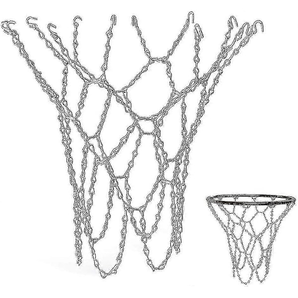 Basketballnett for utendørs bruk, erstatningsnett for basketball, basketballnett