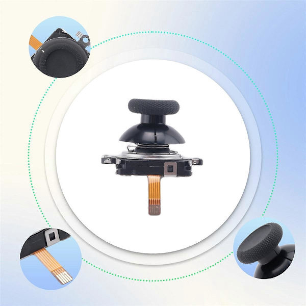 VR Kontroller 3D Analog Joystick for Oculus Quest 2 VR Reparasjonsdeler VR Tilbehør