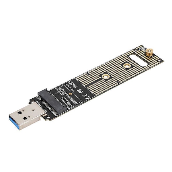 JMS583 M.2 NVME till USB3.0 Mobil Riser-kort för PCI E (KEY M) M.2 NVME SSD Expansionskort YEMMA