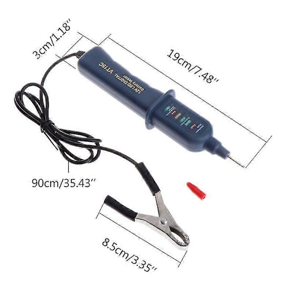 Bilbatteritester - 12 Volt