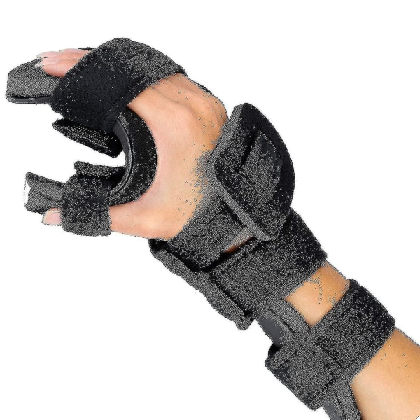 Vilande handbygel Soft Stroke Handskena Nattstöd för män och kvinnor Handstöd för artrit, tendinit