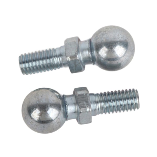 2 stk Bil Jernkule Stud Bolt M8 for Gassdempere Kuleformet Panser