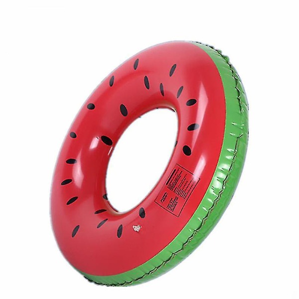 Watermelon Swim Ring En interessant vannmelon svømmeleke, ca. 70 cm lang
