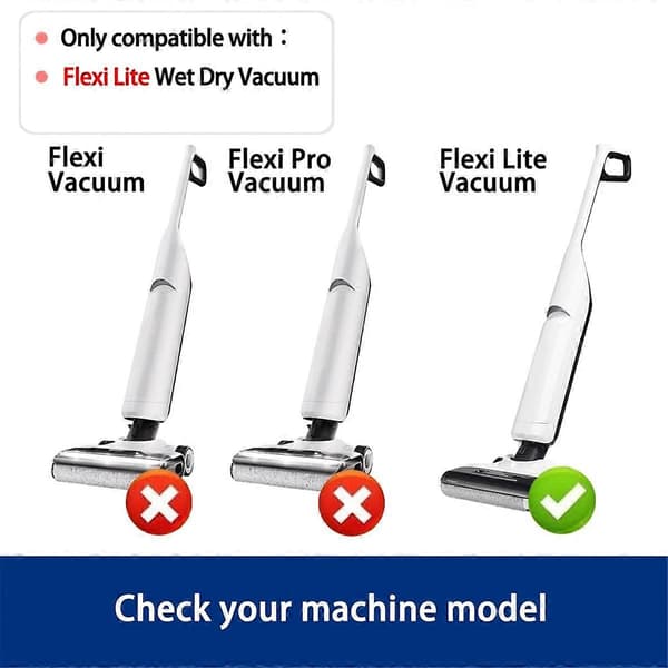 Rullaharja Hepa-suodatin Roborock Flexi/Flexi Lite/Flexi Pro märkä-/kuivaimurin lisävarusteisiin