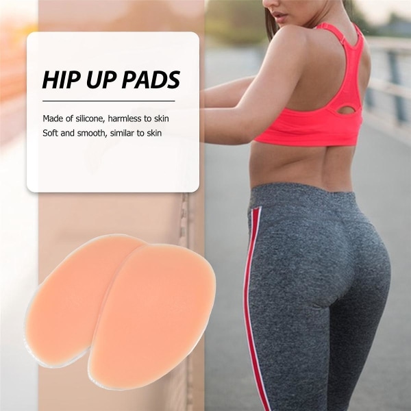 Kvinder Sexet Nude Silikone Hip Up Pads Butt Enhancer Booster