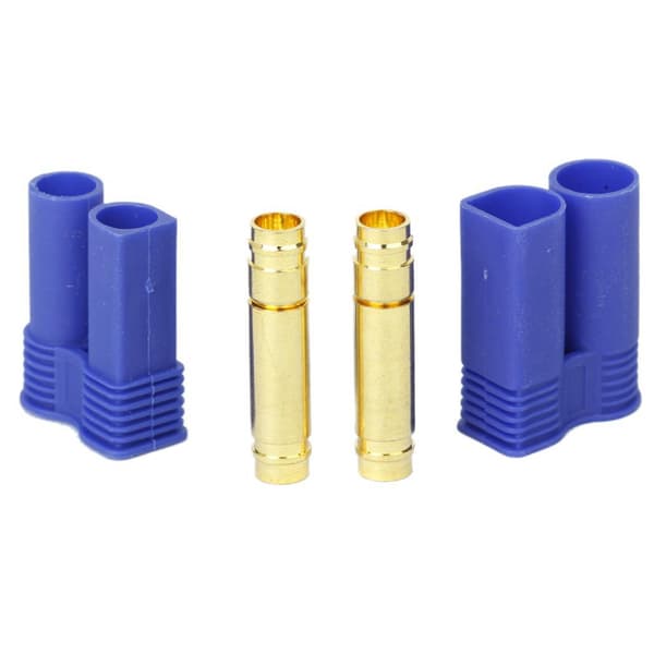 20 Par Ec5 Bananepluggkontakt Hunn+hann For Rc Esc Batteri/motor