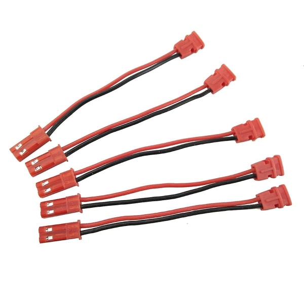 Quadcopter Li-Po Battery Charger Adapter Cable 5Pcs Charging Cable Remote Control Airplane Accessor