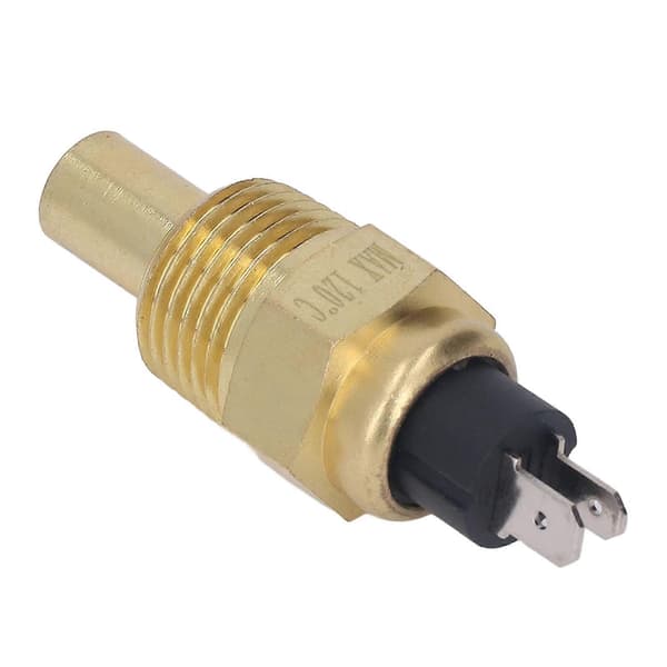 Olje Vanntemperatursensor Dieselmotor Kjølevæsketemperatursensor 1/2NPT Gjenge 6?24V NPT1/2 Kort