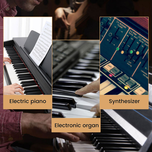 Upgrade Sustain Damper Pedal Klaverkeyboard til elektrisk klaver Elektronisk keyboard Elektronisk klaver