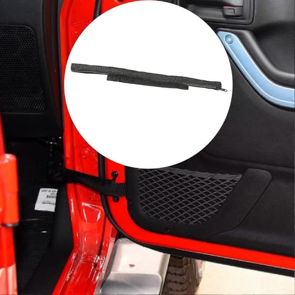 Begrænsningsrem Lynlåse Robuste Bildele Sort Dør Begrænsningsremme Til Jeep Wrangler Jk 2007-2017