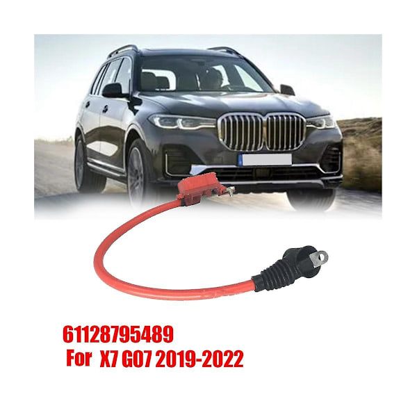 Bilbatterikabel Positiv Beskyttelsesledning 61128795489 For X7 G07 2019-2022 Bildeler Batteriledning