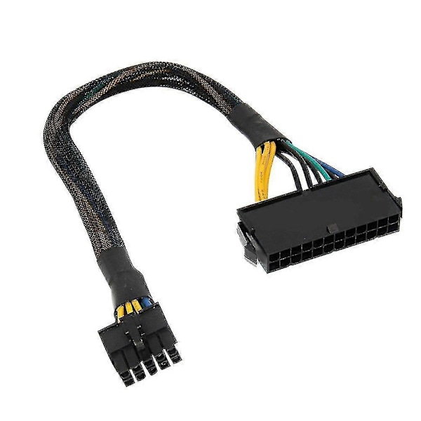 Korvaava 24-nastainen naaras-10-nastainen urosadapterikaapeli, yhteensopiva Atx Lenovo emolevyn s202412242204 kanssa