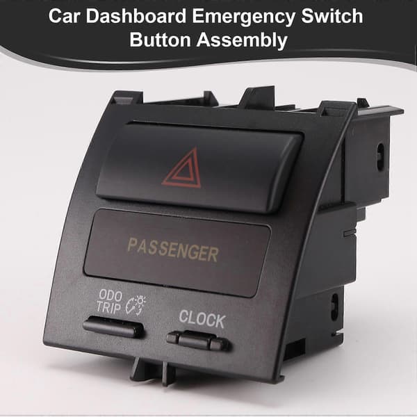 Bilinstrumentbräda Nödsituationsswitchknappsamling Dubbelblinkknapp Varningsljusknapp för Vios Y