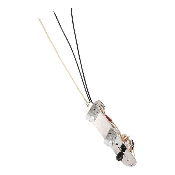 3-veis Ledningsført Forhåndstilkoblet Kontrollplate Selektorbryter Knapper for TL Tele Telecaster Gitardeler