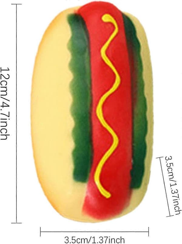 Stress Fidget Legetøj | Strækbart Legetøj | Squishy Legetøj | Pølseformet Fidget Hotdog