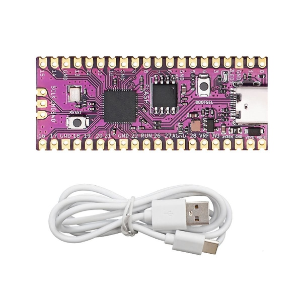 Raspberry Picoboot -levy Rp2040 kaksoisydin Arm M0+ -prosessorilla 264kb Sram+16mb Flash-muistilla Kehitykseen